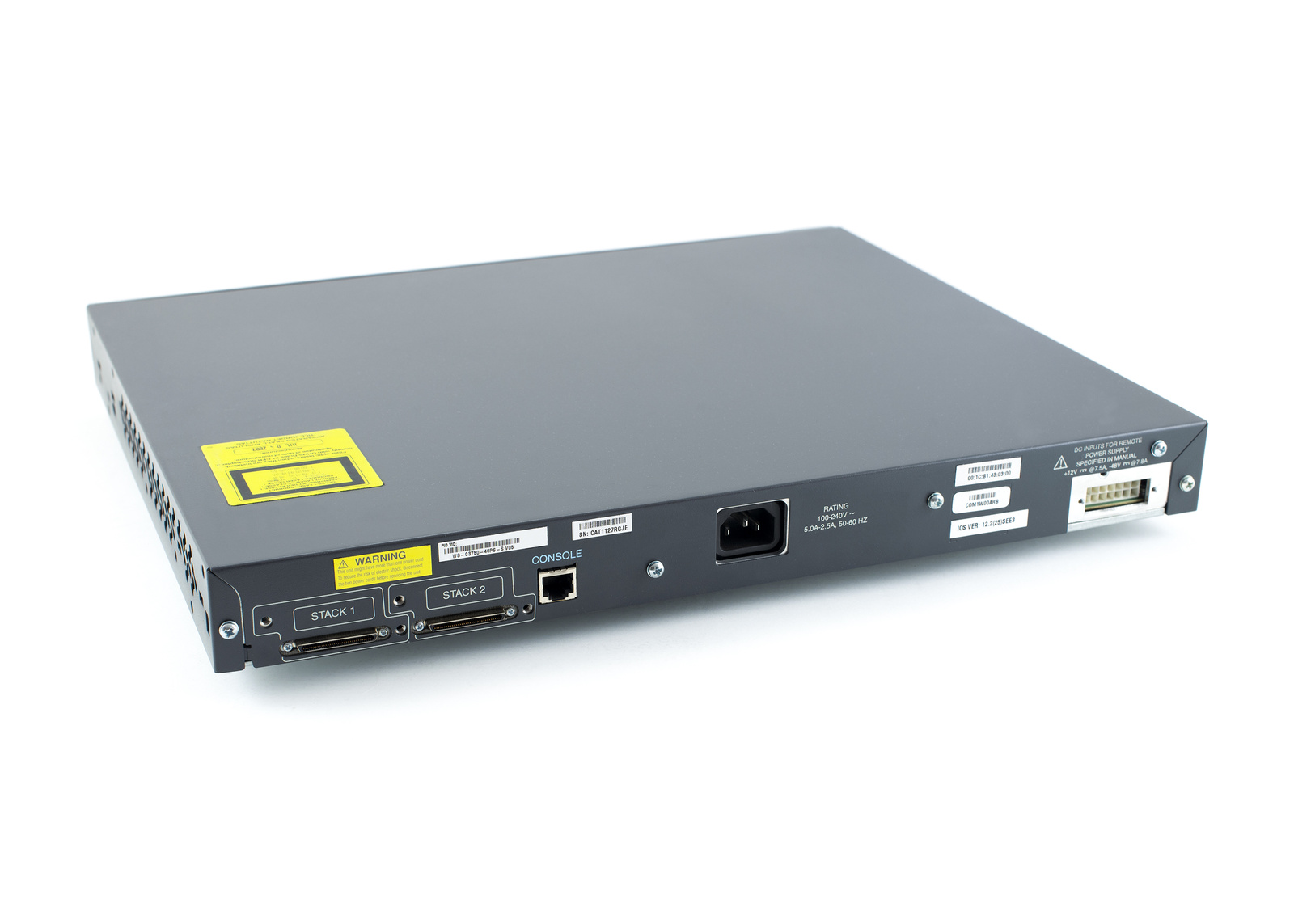 WS-C3750-48PS-Sخرید 